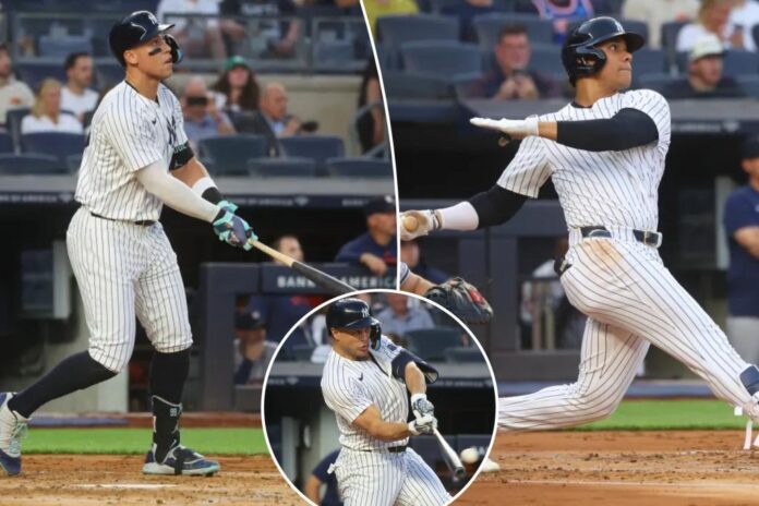 Aaron Judge, Juan Soto and Giancarlo Stanton all homer in Yankees’ blowout win over Astros