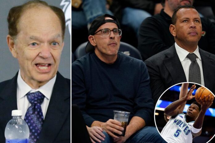 Alex Rodriguez, Marc Lore in legal fight with Glen Taylor over Timberwolves ownership: report