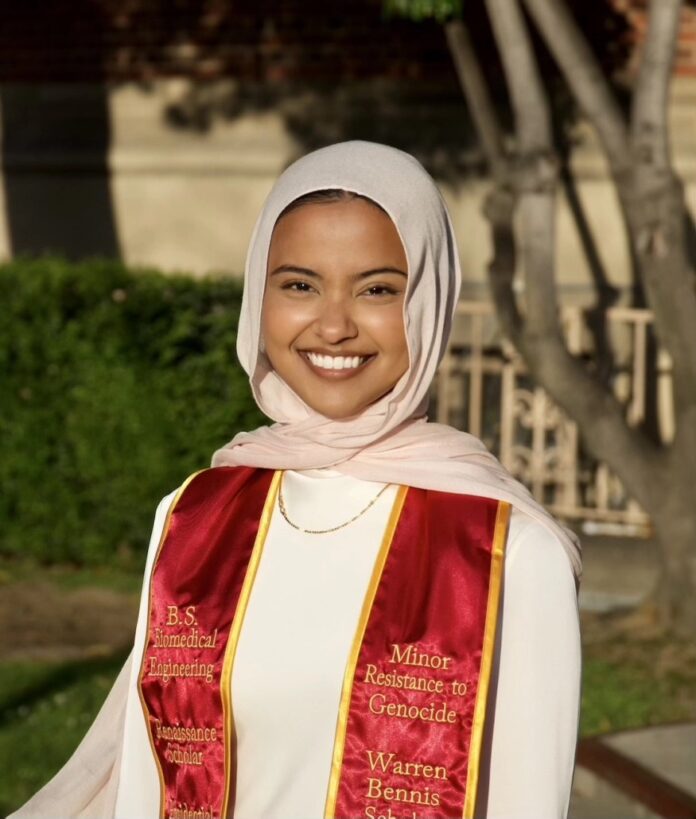 Asna Tabassum Receives Overwhelming Support at Graduation Following USC Speech Cancellation