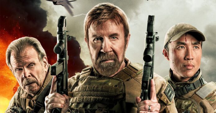 Chuck Norris boots up as a covert ops automaton to protect humanity from an alien invasion in the Agent Recon trailer