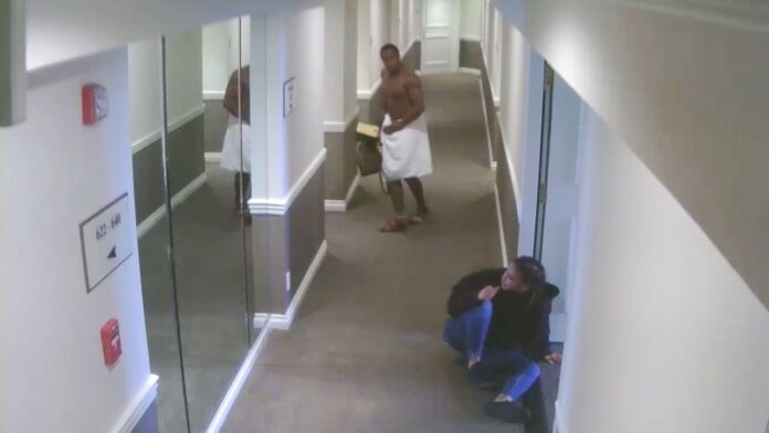 CNN Footage of Sean Diddy Repeatedly Beating His Then Girlfriend Cassie Ventura in a Hotel Hallway