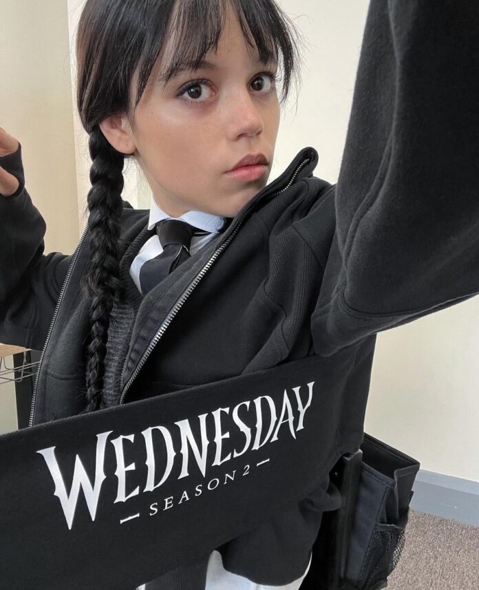 Jenna Ortega Announces Start of Filming for Season 2 of ‘Wednesday’