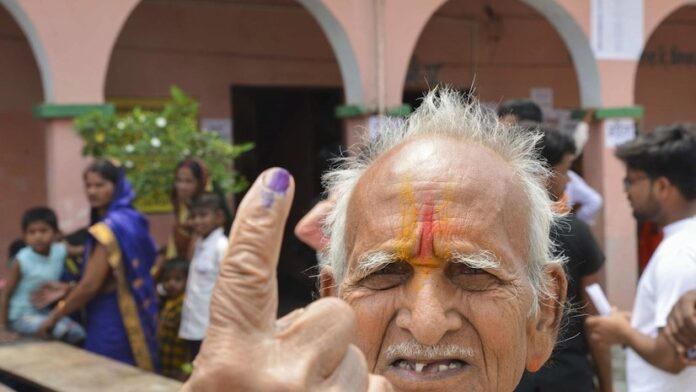 Lok Sabha polls 2024 Phase 6: Voter turnout of over 49% till 3 p.m.