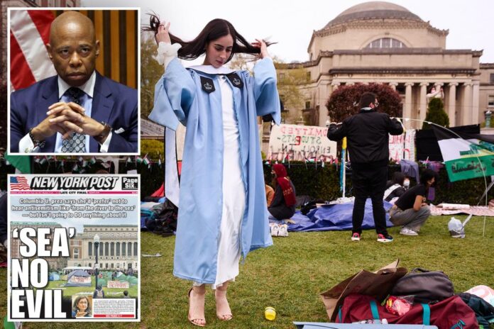 Mayor Adams defiantly tells NYC colleges to hold graduation ceremonies, don’t cave to provocateurs