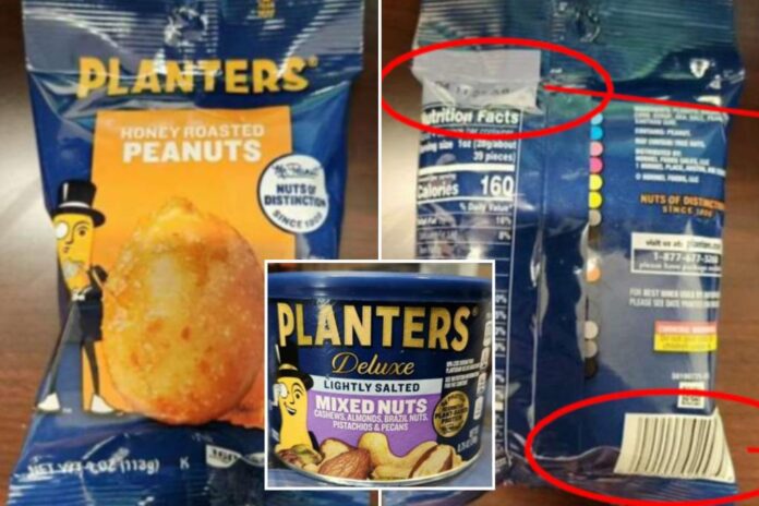 Planters nuts recalled after discovery of potentially fatal contamination