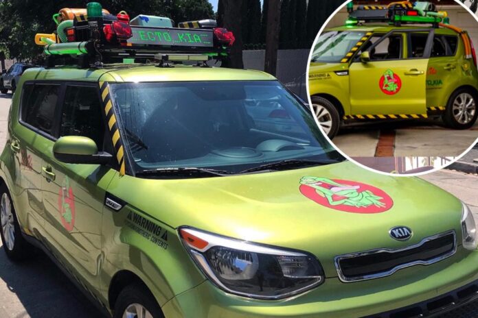Who you gonna call? Movie prop-maker’s custom ‘Ghostbusters’ Kia Soul stolen from apartment garage: ‘It’s like my child’