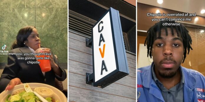 ‘And cava is not stingy either!’: Customer says Chipotle is ‘overrated’ after trying Cava for the first time
