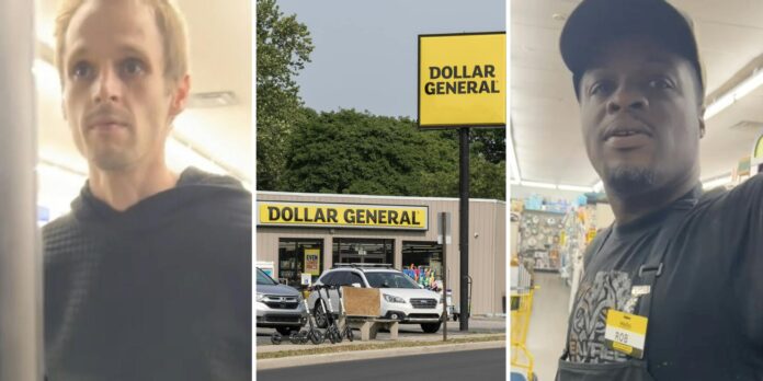 ‘And my sister works for corporate’: Shopper catches Dollar General worker closing store early so they can go home. She drove 25 minutes to get there
