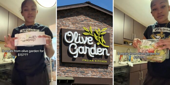 ‘Go to Olive Garden’: Woman shares hack that got her 3 meals for $15 from Olive Garden