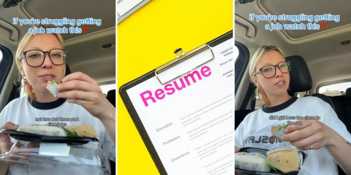 ‘I applied to 65 jobs and wasn’t hearing back’: Woman shares how she got 3 part-time jobs using this resume hack