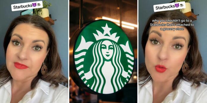 ‘I’m still boiling mad’: Woman says never go to a Starbucks attached to a grocery store after incident