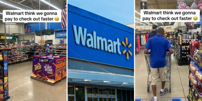 ‘Nobody’s paying monthly for no stuff’: Walmart customer shows shoppers ignoring ‘fast checkout’ lane to avoid subscription