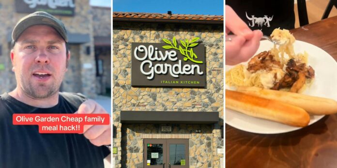 ‘That’s a good deal’: Dad feeds family of 6 with Olive Garden for $20. Here’s how