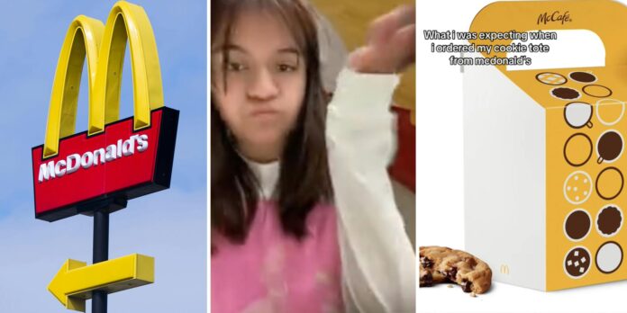 ‘We are too lazy to figure out the tote’: McDonald’s customer orders the ‘cookie tote.’ She can’t believe what she received