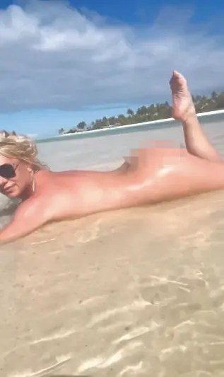 Britney Spears shares nude3