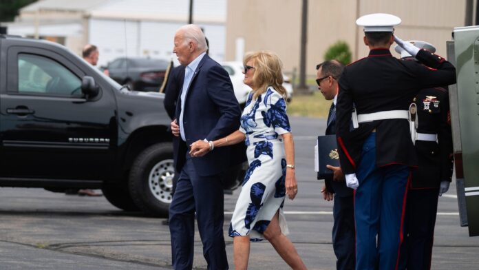 After president’s debate debacle, Jill Biden delivering the message that they’re still all in