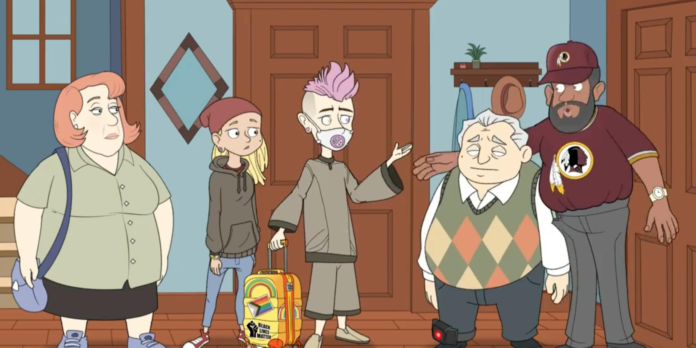 Anti-woke animated sitcom ‘The New Norm’ manages to cram 4 years of right-wing grievances into 4-minute pilot