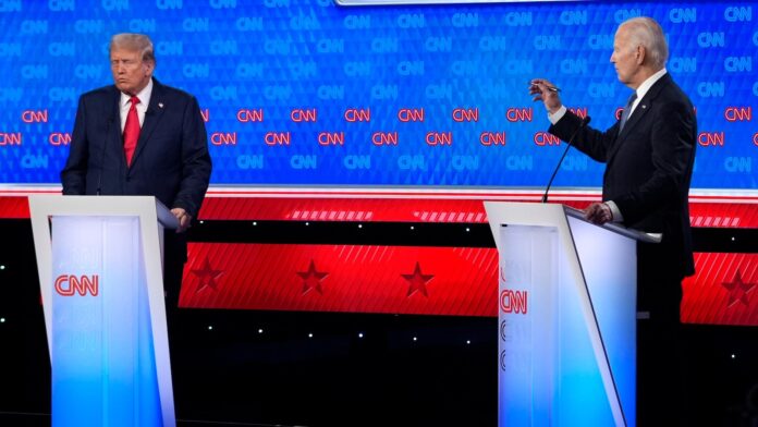 Debate takeaways: Trump confident, even when wrong, Biden halting, even with facts on his side