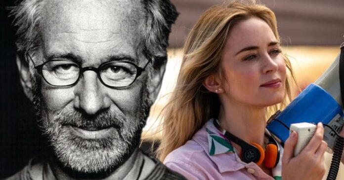 Emily Blunt could be the star of Steven Spielberg’s next summer blockbuster