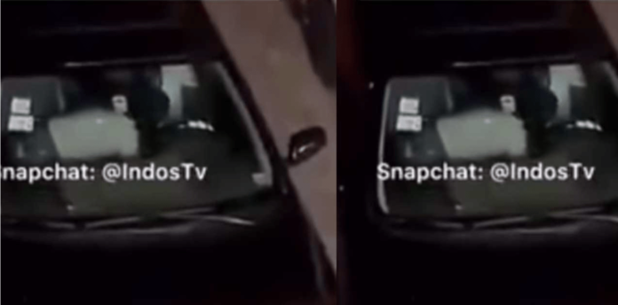 Legon Female Student Giving Her Sugar Daddy “B10wJ0b” In His Car In Front Of The Hostel Goes Viral [WATCH]