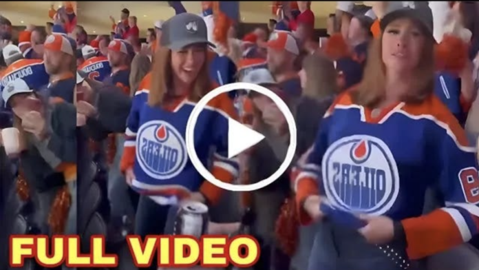 Oilers Fan Flash Video Unblurred Leaked Viral On Twitter and Reddit (Watch Full Video)