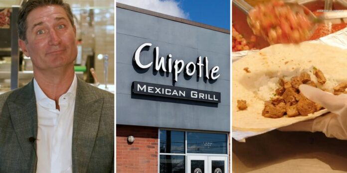 People online are dunking on Chipotle’s CEO after he suggests portion sizes aren’t getting smaller