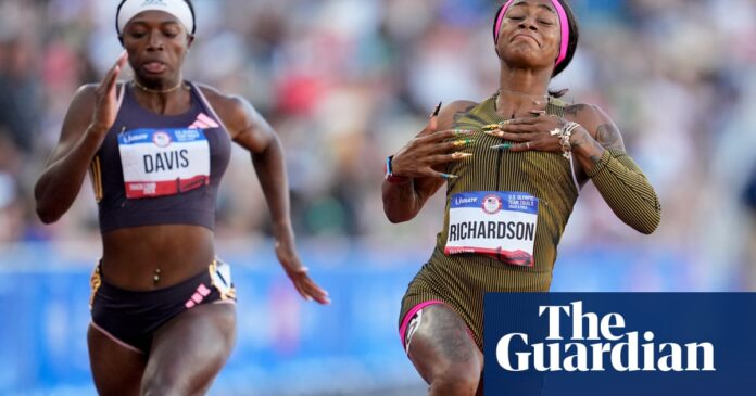 Sha’Carri Richardson punches Olympic ticket with world’s fastest 100m of year