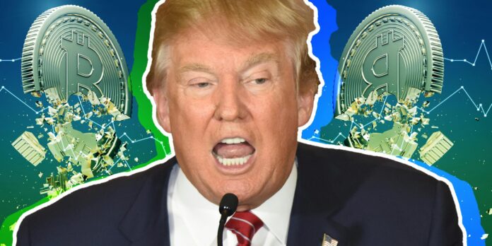 Trump’s big new Bitcoin push alienates his gold-bar-hoarding base