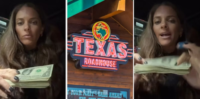 ​​‘You did not get bad service’: Texas Roadhouse server says customers came in ‘minutes’ before close. She can’t believe her tip on $184 tab