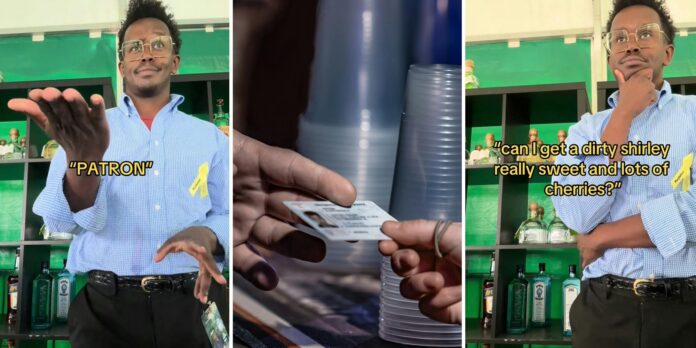 ‘Can I just get a shot of Tito’s?’: Bartender shares which drink orders will prompt him to check your ID