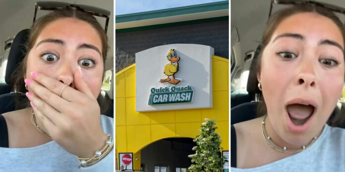 ‘How do you explain this to your insurance?’: Teen gets automatic car wash at Quick Quack. It backfires