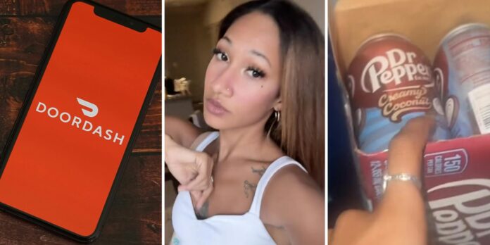 ‘It could’ve busted open’: DoorDash customer says driver stole Dr Pepper Creamy Coconut from her Fiesta order
