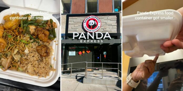 ‘Look how deep this fork goes’: Panda Express customer claims takeout containers have gotten smaller