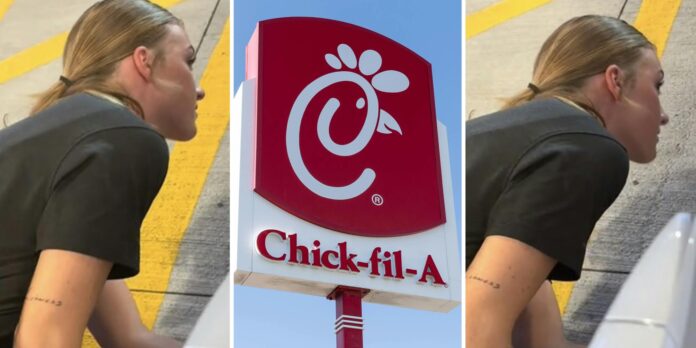 ‘Only at Chick-fil-A would they even notice’: Chick-fil-A worker notices something unusual underneath customer’s car in drive-thru
