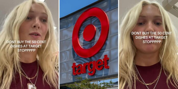 ‘The 50 cent trap’: Woman warns against the 50-cent dishes you can get at Target