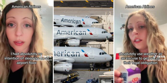 ‘They changed it’: Customer says American Airlines used this trick to avoid giving out hotel vouchers after canceled flight