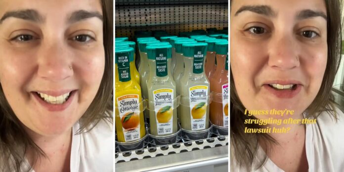 ‘This is the handle’: Shopper calls out Simply Lemonade for new bottle design, says there’s one major problem
