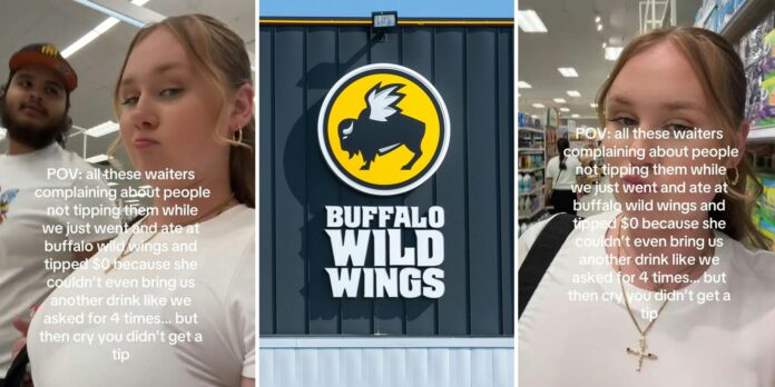 ‘This is valid’: Viewers defend Buffalo Wild Wings customers for not tipping server. Here’s why
