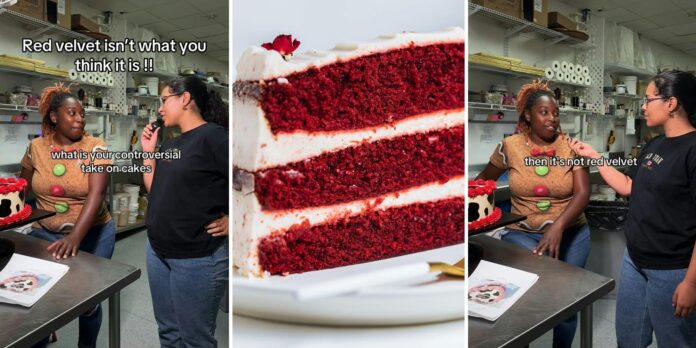 ‘This shouldn’t be controversial’: Baker shares truth about red velvet cake