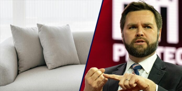 A deleted fact-check of the J.D. Vance-couch joke accidentally made the story more believable