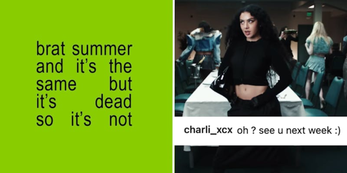 Charli XCX responds to claims saying ‘Brat’ summer is already over