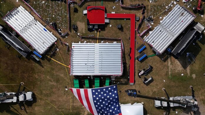 Gunman in Trump rally attack flew drone over rally site in advance of event, official says