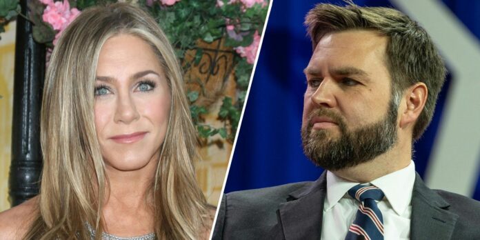 Jennifer Aniston unloads on J.D. Vance for bashing women who can’t have children