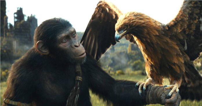 Director Wes Ball's Kingdom of the Planet of the Apes is set to reach the Hulu streaming service in August