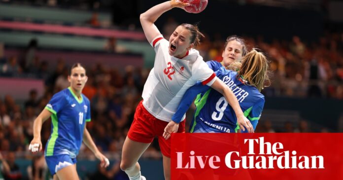 Paris 2024 Olympics: handball, archery, football and rugby sevens action – live