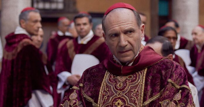 Ralph Fiennes must oversee a holy ascension to the highest chair in Edward Berger’s intense Conclave trailer