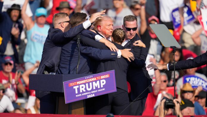 Shock and relief cross party lines as past and present leaders react to shooting at Trump rally