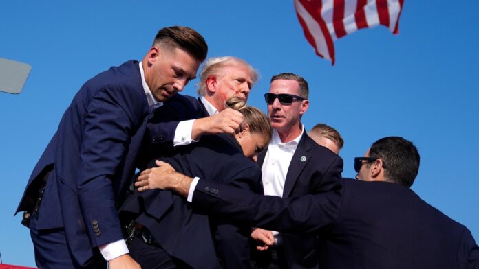 The Secret Service is investigating how a gunman who shot and injured Trump was able to get so close