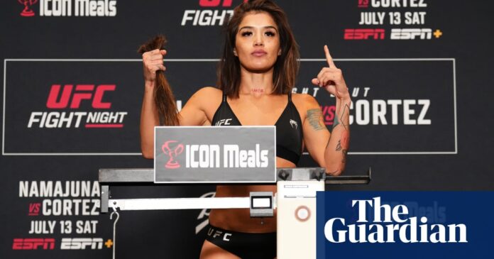 UFC flyweight Tracy Cortez chops off hair to make weight for fight