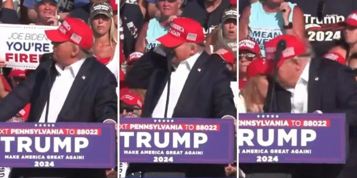 Video shows Trump shot at, grazed by bullet during Pennsylvania rally